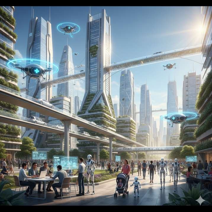 Future Predictions AI and Human in 2050 (1)